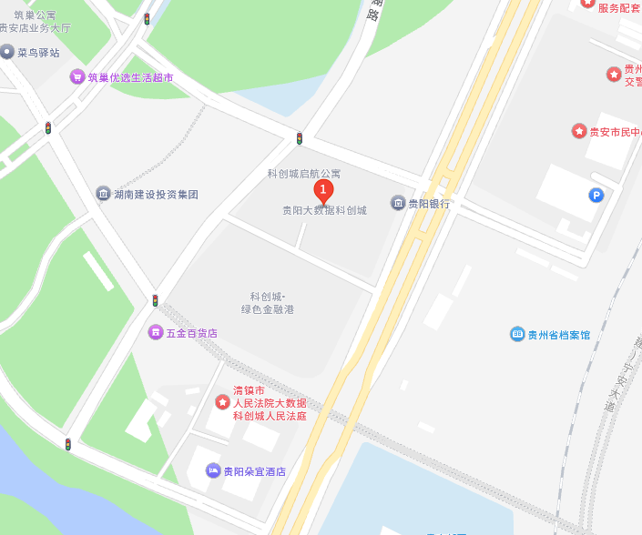 易能吉科技公司位置 - 贵州省贵阳市贵安新区